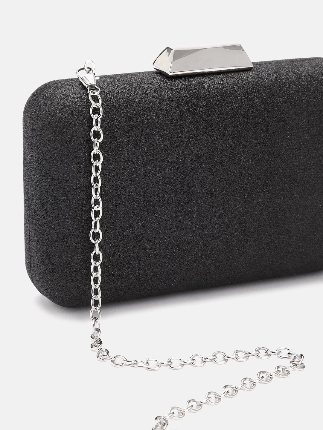 Lino Perros Women Shimmery Box Clutch