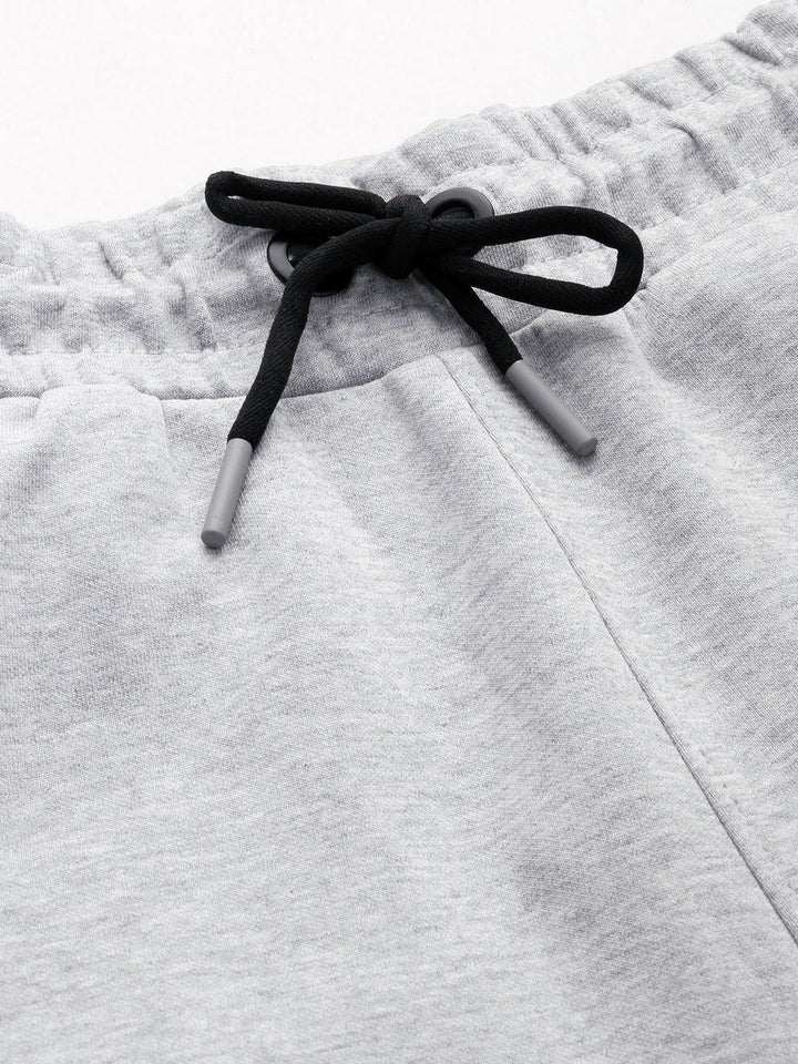 SPYKAR Men Solid Applique Slim Fit Track Pants With Side Stripes