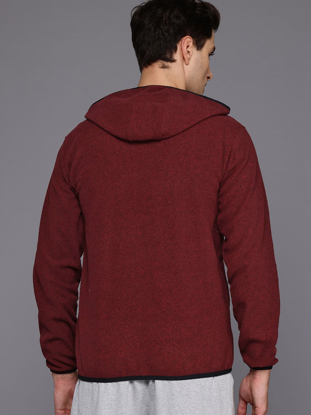 HRX by Hrithik Roshan Rapid-Dry Hooded Outdoor Sweatshirt