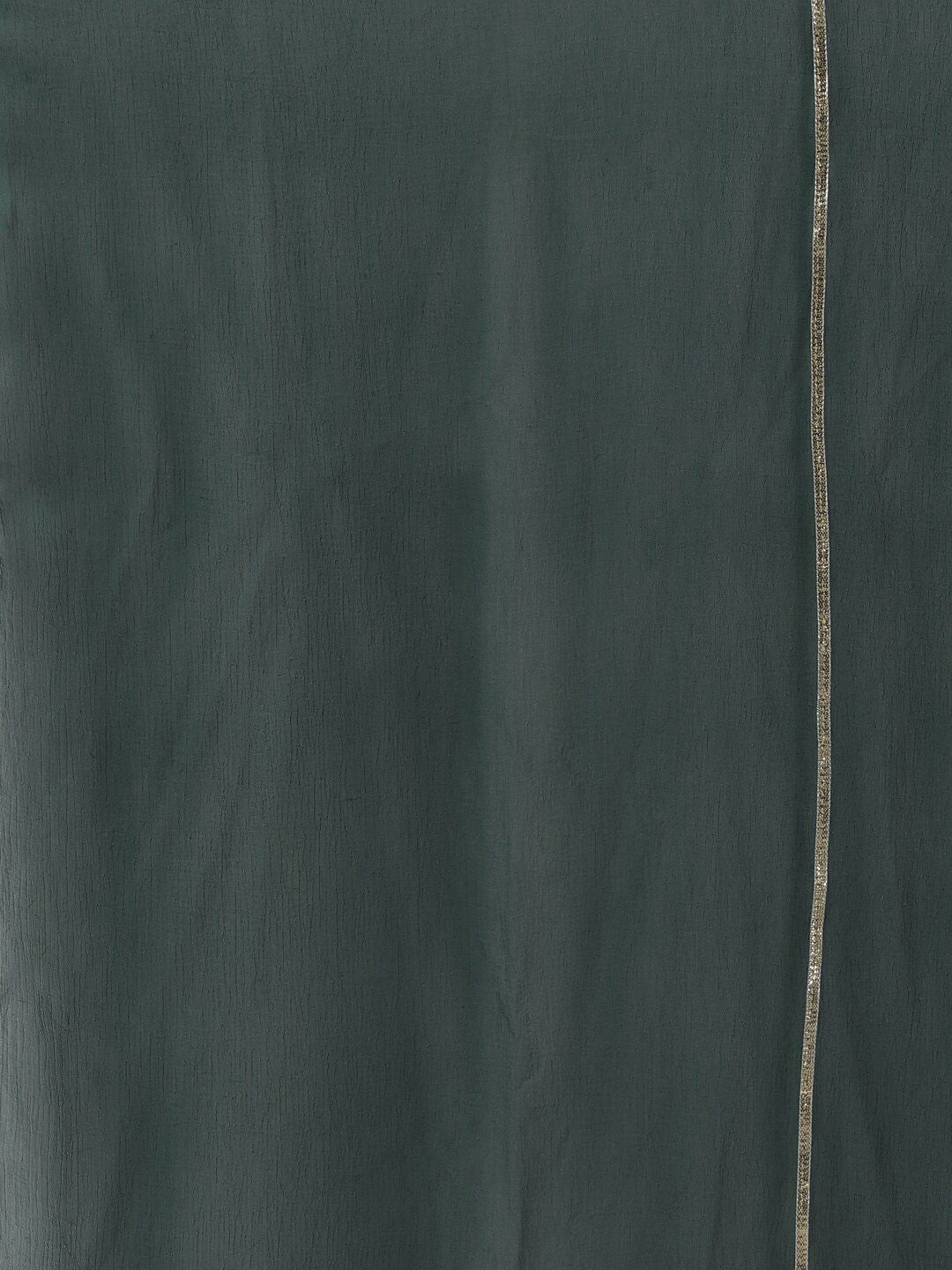 Libas Green Striped Kurti With Sharara & Dupatta