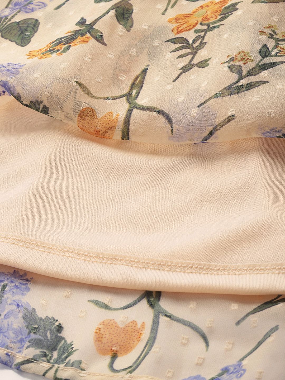 all about you Floral Print Fit & Flare Dress