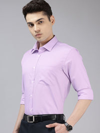 Park Avenue Slim Fit Textured Formal Shirt