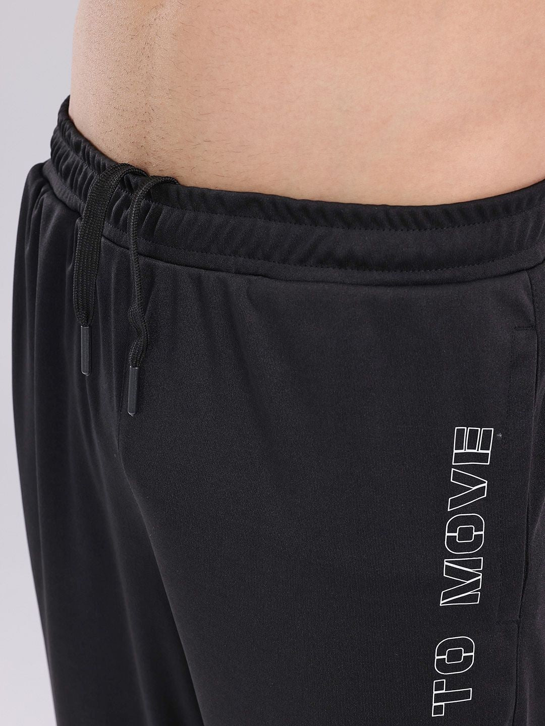 HRX by Hrithik Roshan Men Printed Detail Rapid-Dry Training Track Pants