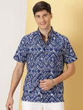 Thomas Scott Comfort Fit Floral Printed Cotton Casual Shirt