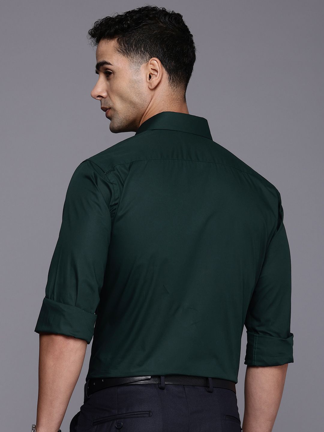 Raymond Pure Cotton Slim Fit Opaque Formal Shirt