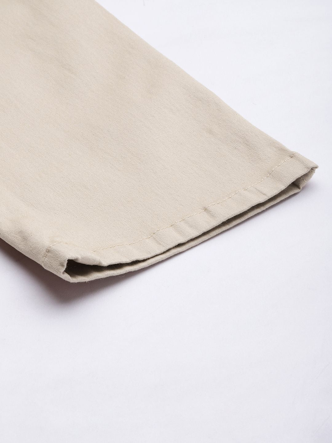 DILLINGER Men Solid Ankle-Length Chinos Trousers