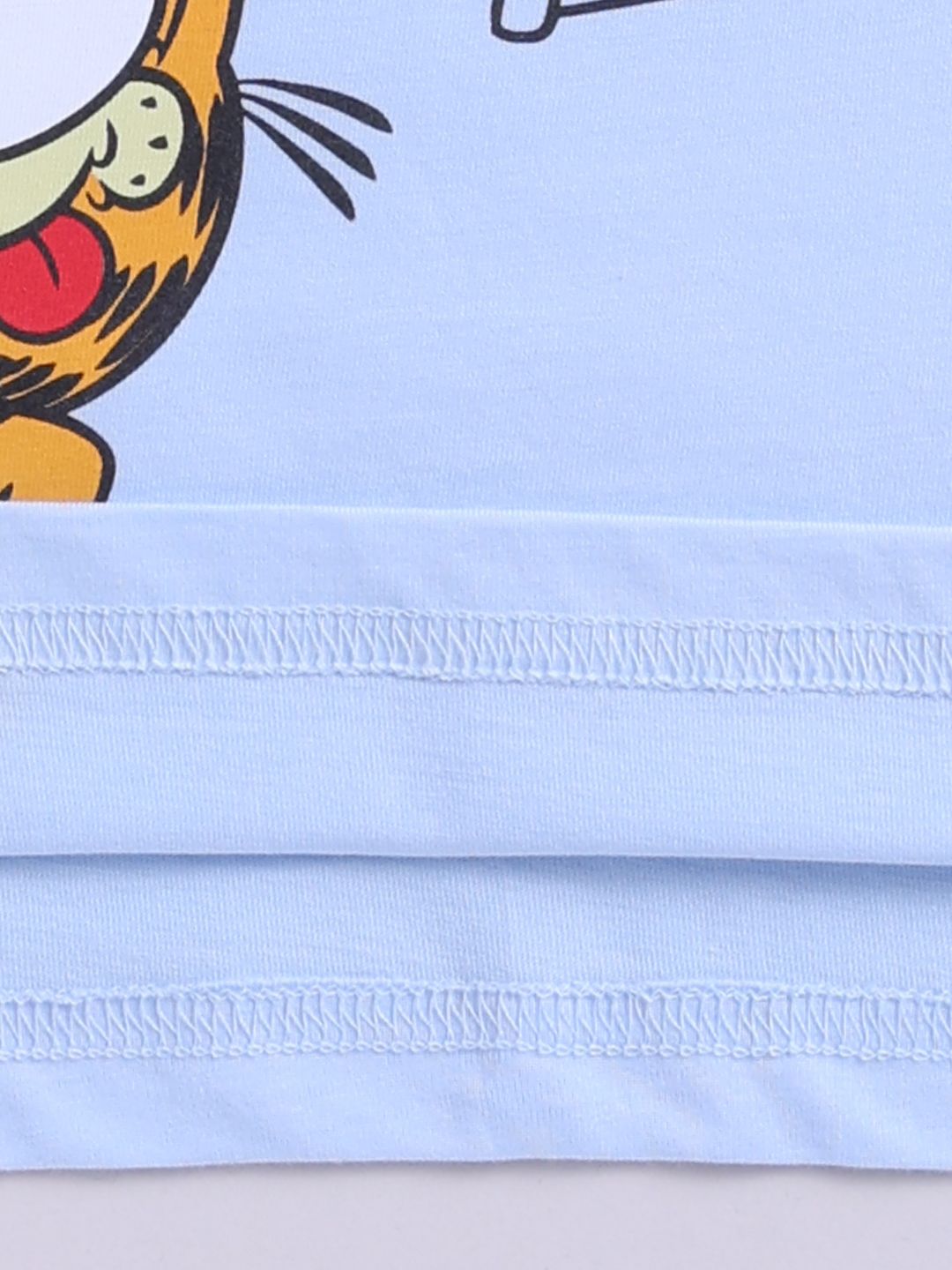 Happy Faces Kids Boys Garfield Printed Pure Cotton T-Shirt