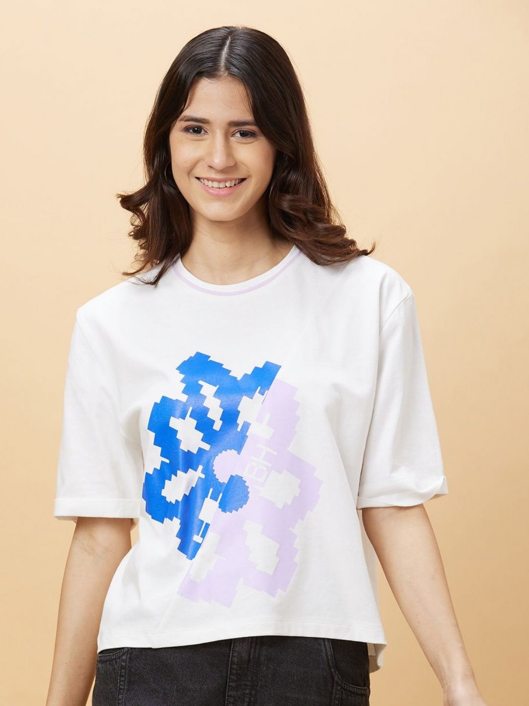 Being Human Women Printed T-shirt