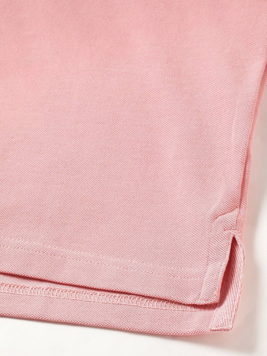 THE BEAR HOUSE Men Solid Slim Fit Cotton Polo Collar T-Shirt