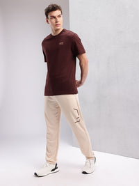 HRX by Hrithik Roshan Men Typography Puff Printed Training T-shirt