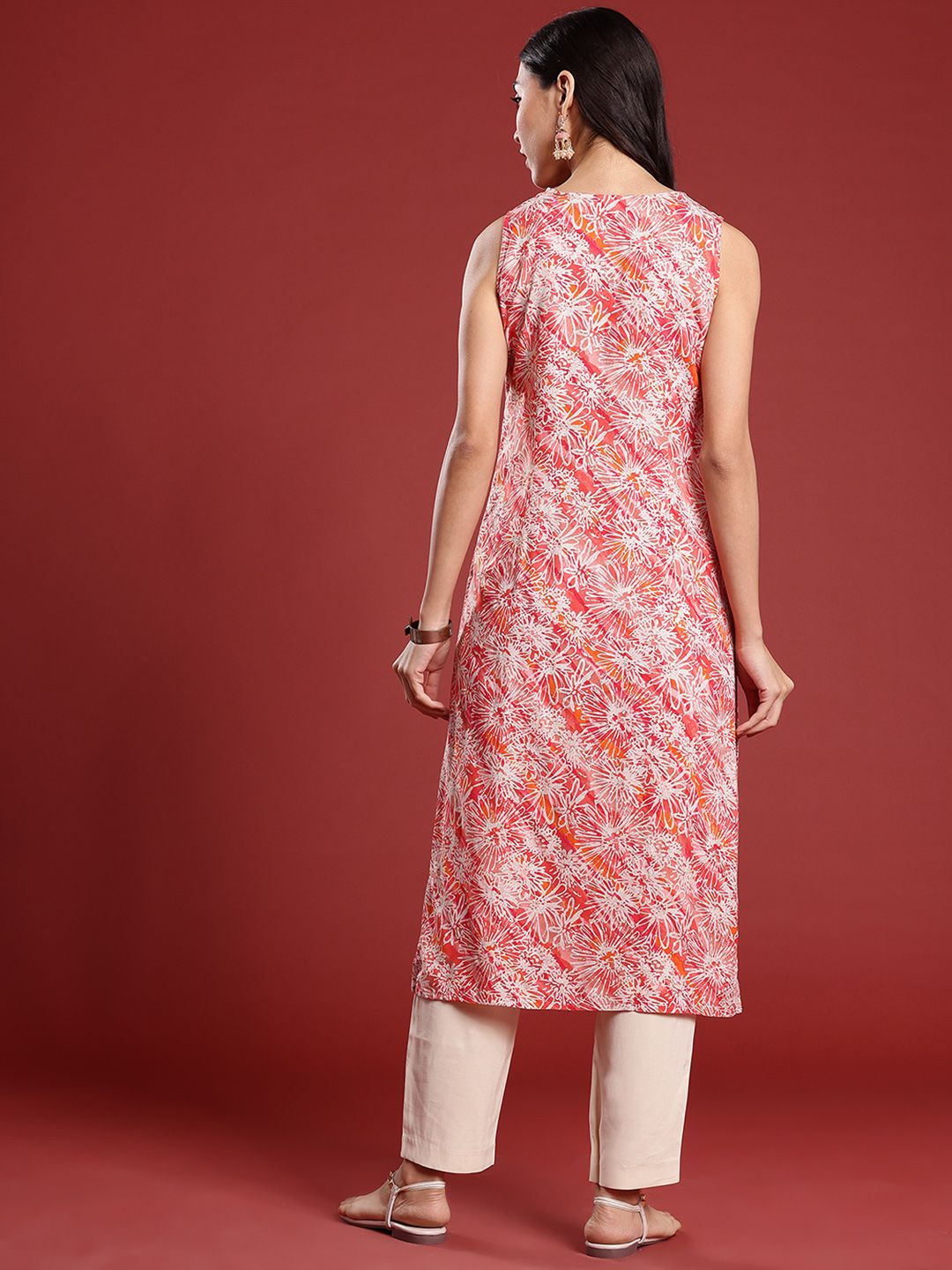 Anouk Women Floral Printed Kurta