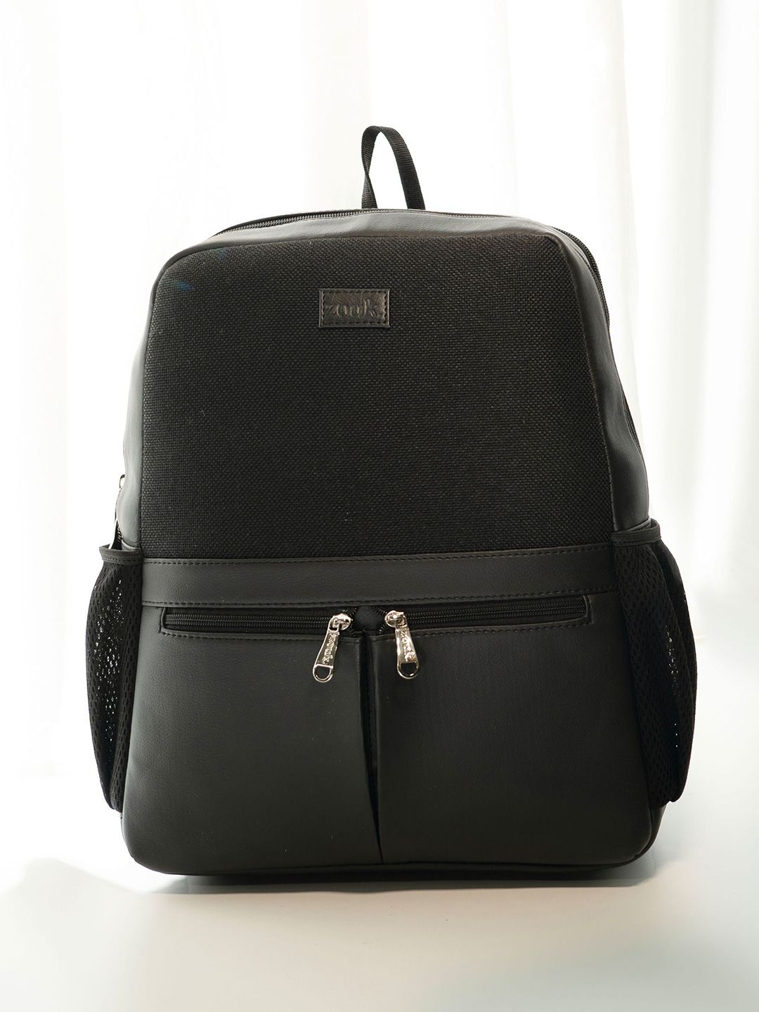 ZOUK Textured Backpack with Compression Straps Up to 16 inch