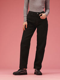 DressBerry Women Mom Fit High-Rise Stretchable Jeans