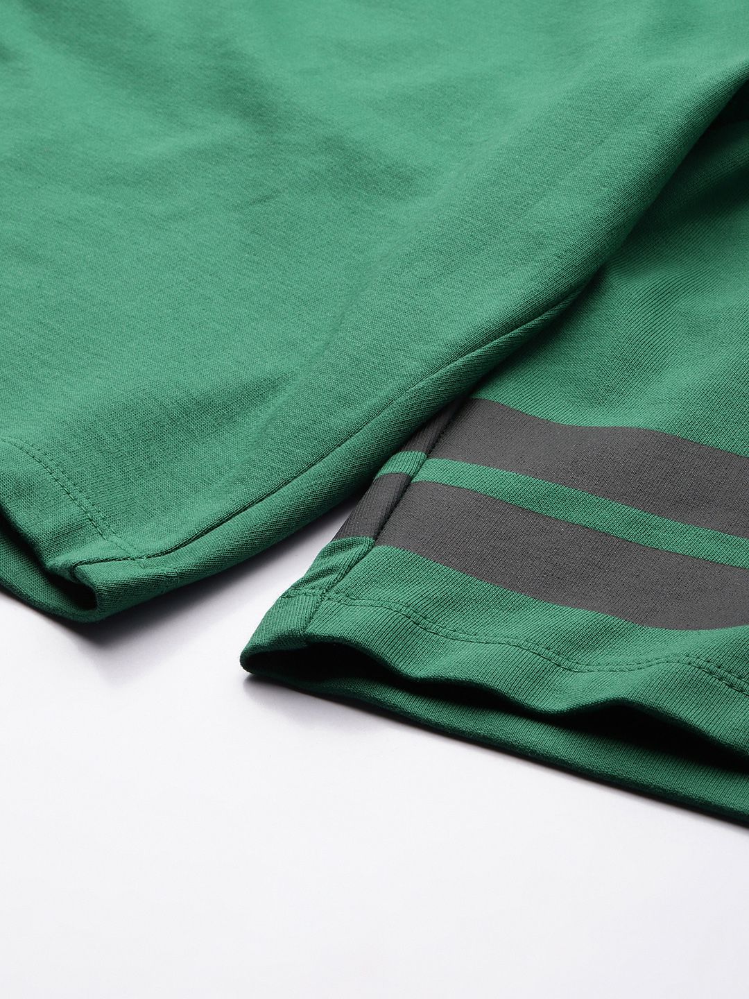 Being Human Men Pure Cotton Striped Shorts