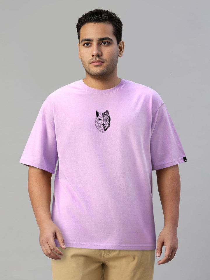 Bewakoof Graphic Printed Drop-Shoulder Sleeves Oversized Fit Cotton T-shirt