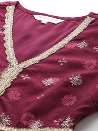 all about you Zari Detail A-line Maxi Dress