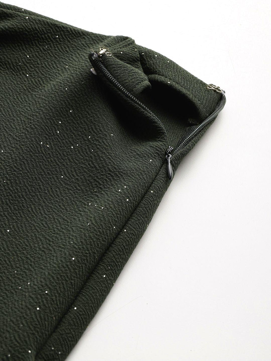 DressBerry Shimmery Ruched Detail Co-ords