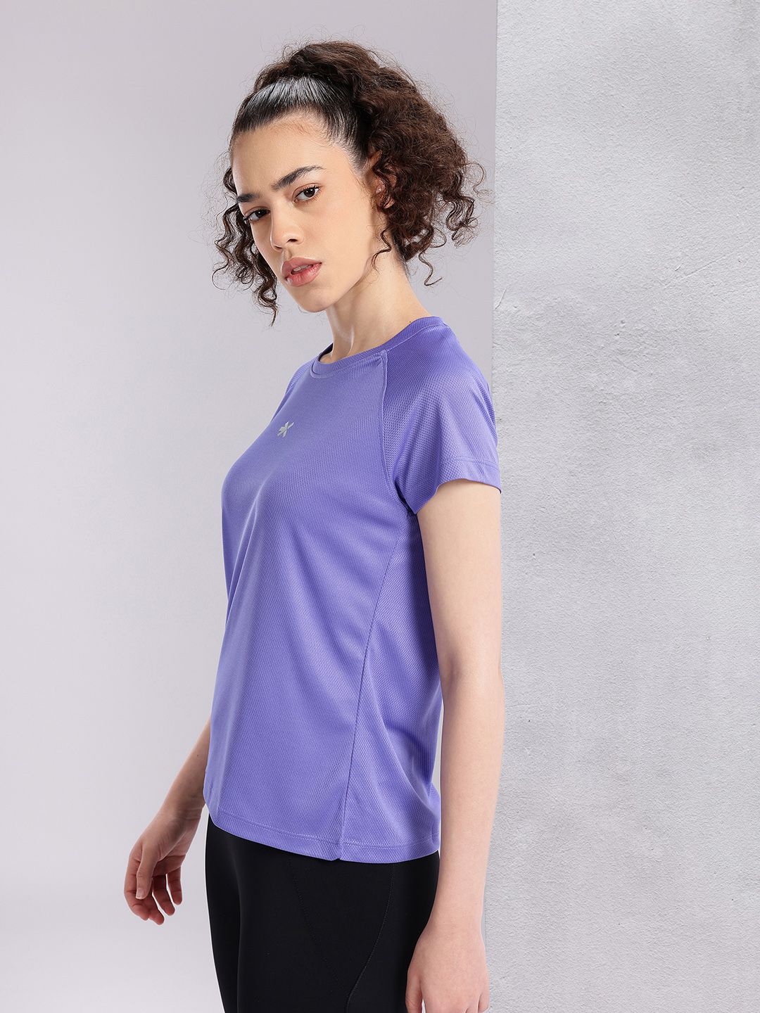 HRX by Hrithik Roshan Women Typography Printed Rapid-Dry Running T-shirt