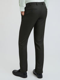 Park Avenue Men Tapered Fit Low-Rise Formal Trousers