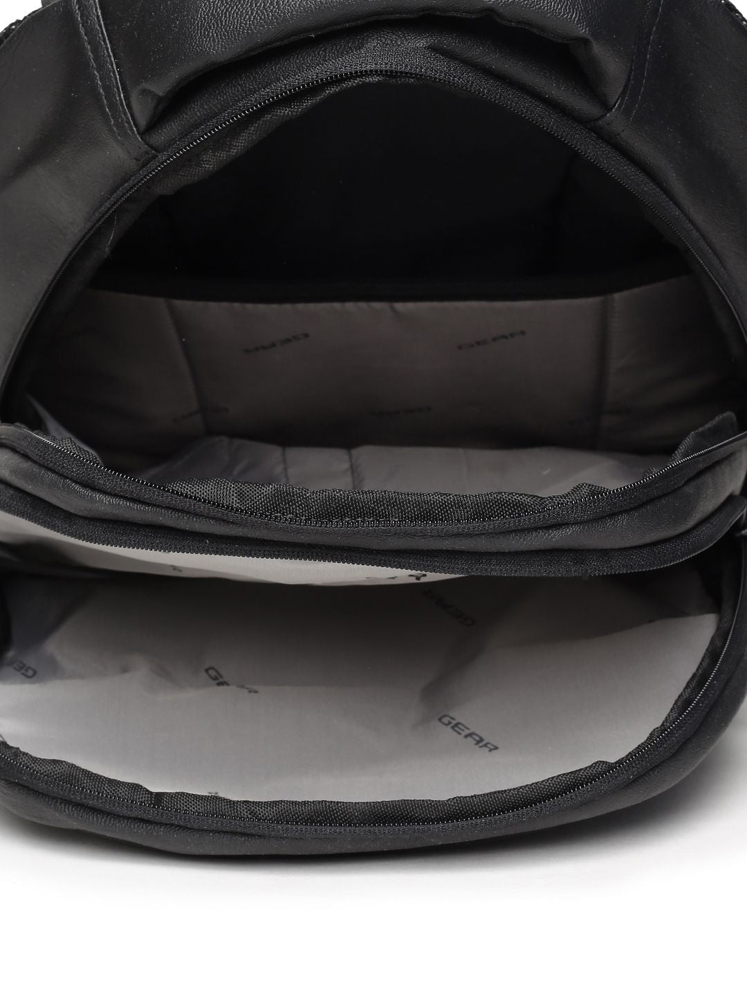 Gear Unisex Black Solid Backpack