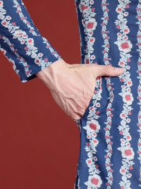 Anouk Kaarkhana Collection Pure Cotton Floral Print Kurta