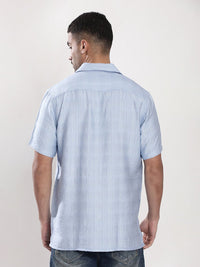 Bene Kleed Men Regular Fit Textured Casual Shirt