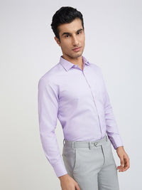 Park Avenue Self Design Slim Fit Opaque Formal Shirt