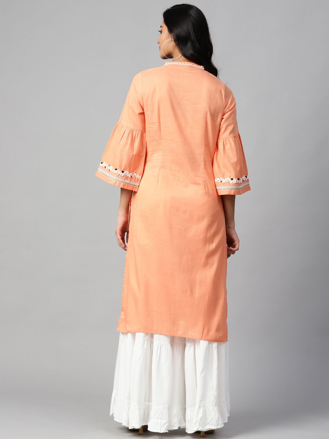 W Straight Cotton Kurta