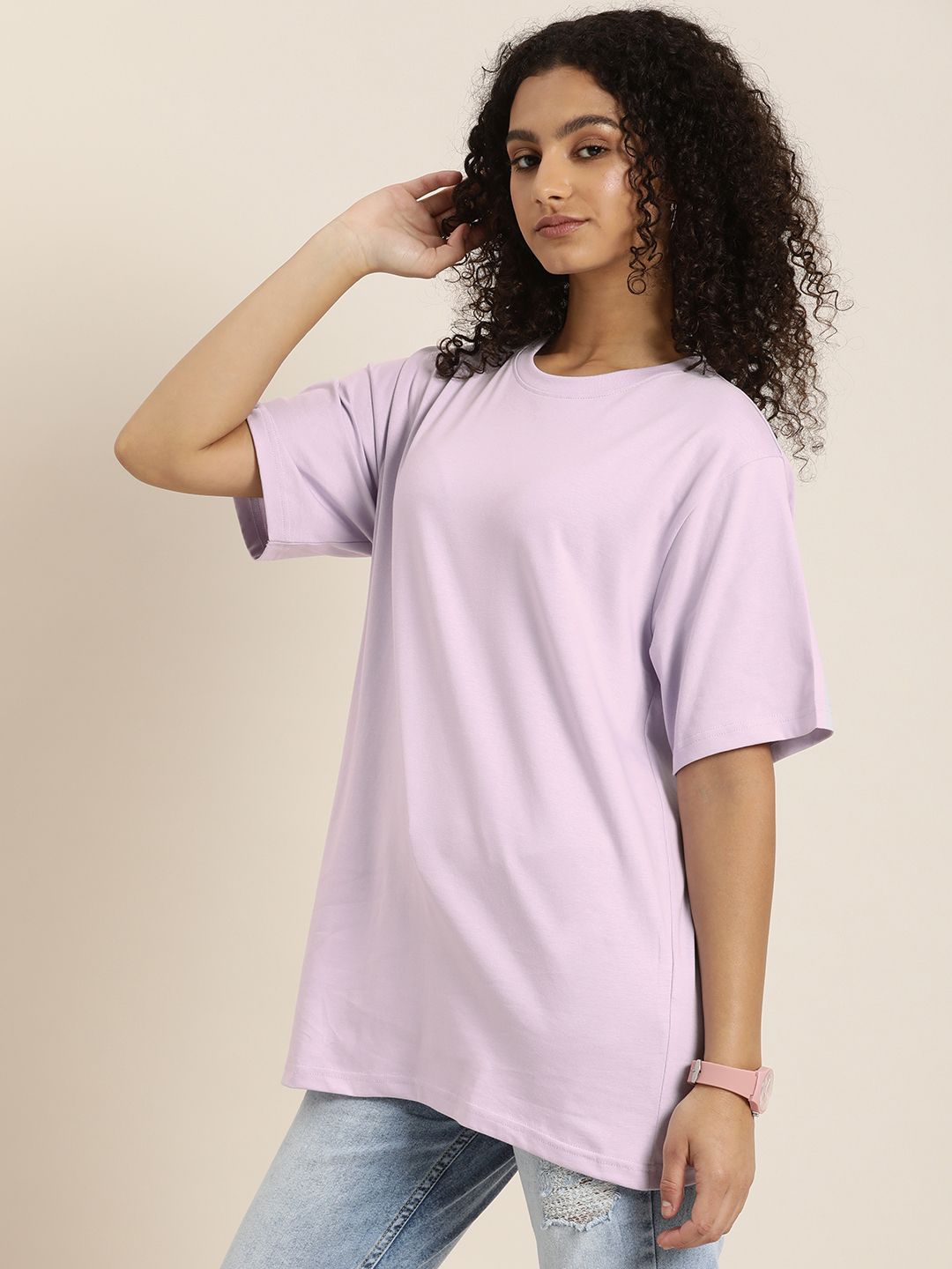 DILLINGER Pure Cotton Printed Oversized T-shirt