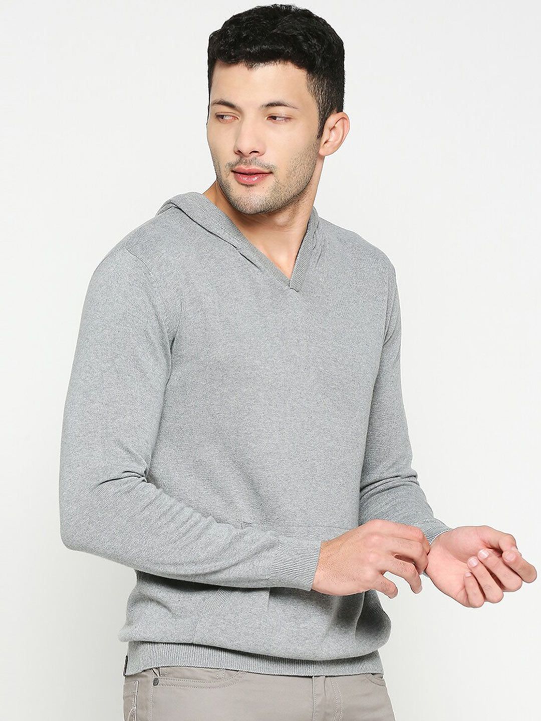 Being Human Long Sleeves Hooded Pullover