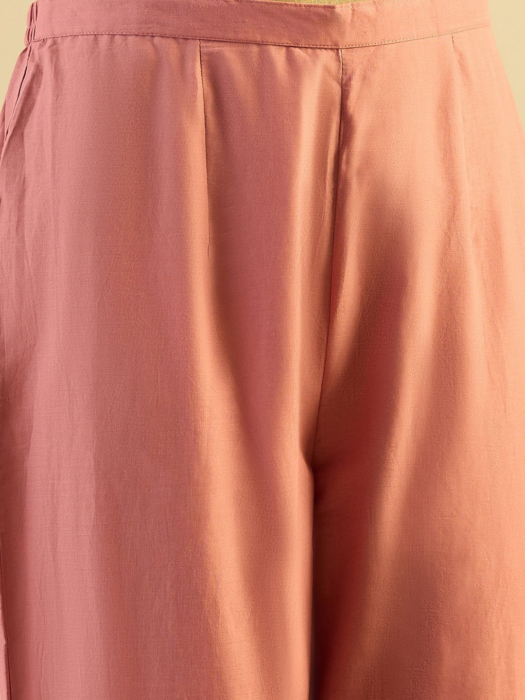 Indo Era Floral Printed Pure Cotton Kurta With Trousers &  Dupatta