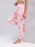 HRX by Hrithik Roshan Women Abstract Print Yoga Tights