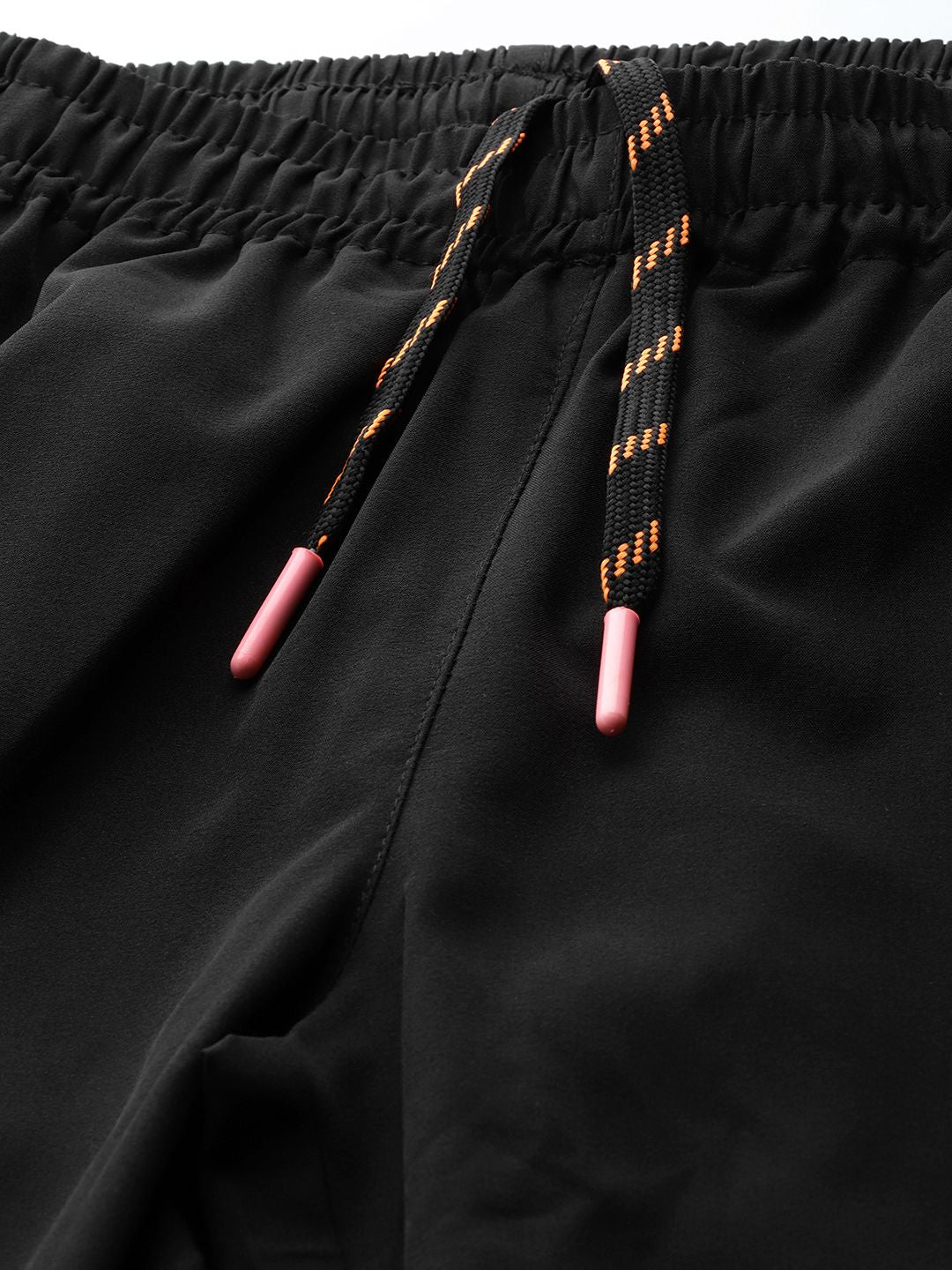 HRX By Hrithik Roshan Training Women Jet Black Rapid-Dry Brand Carrier Track pants