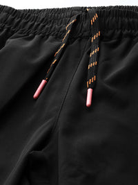 HRX By Hrithik Roshan Training Women Jet Black Rapid-Dry Brand Carrier Track pants