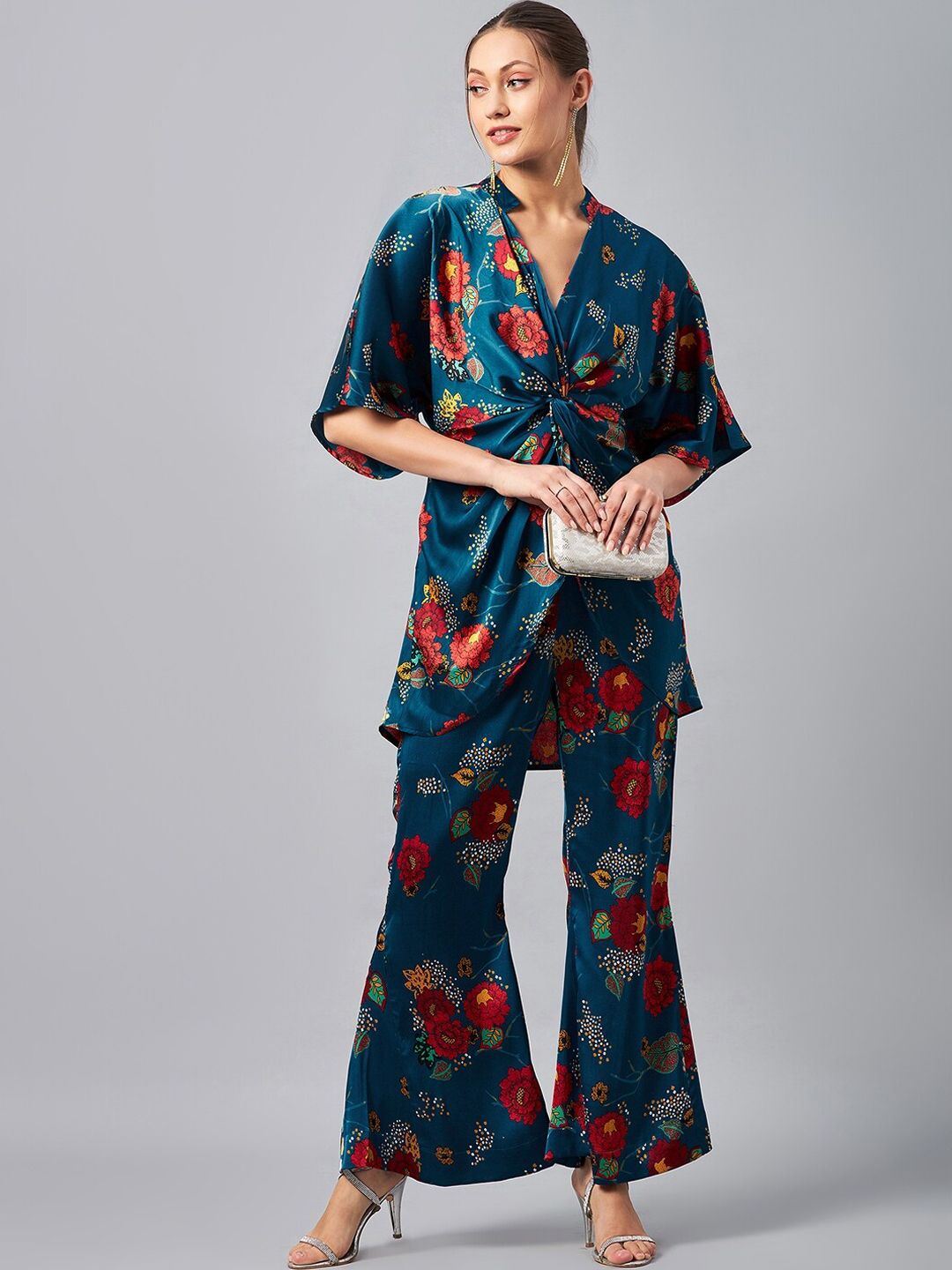 Antheaa Printed Tunic and Trousers
