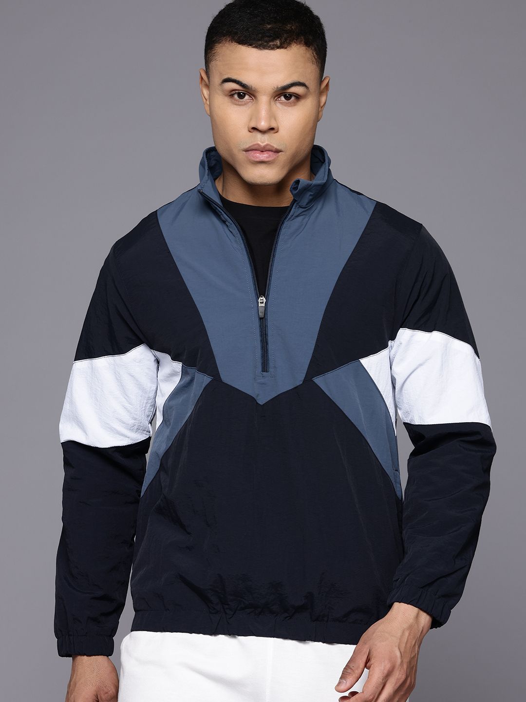 HRX by Hrithik Roshan Colourblocked Lifestyle Jacket