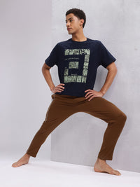 HRX by Hrithik Roshan Men Typography Printed Pure Cotton Yoga T-shirt