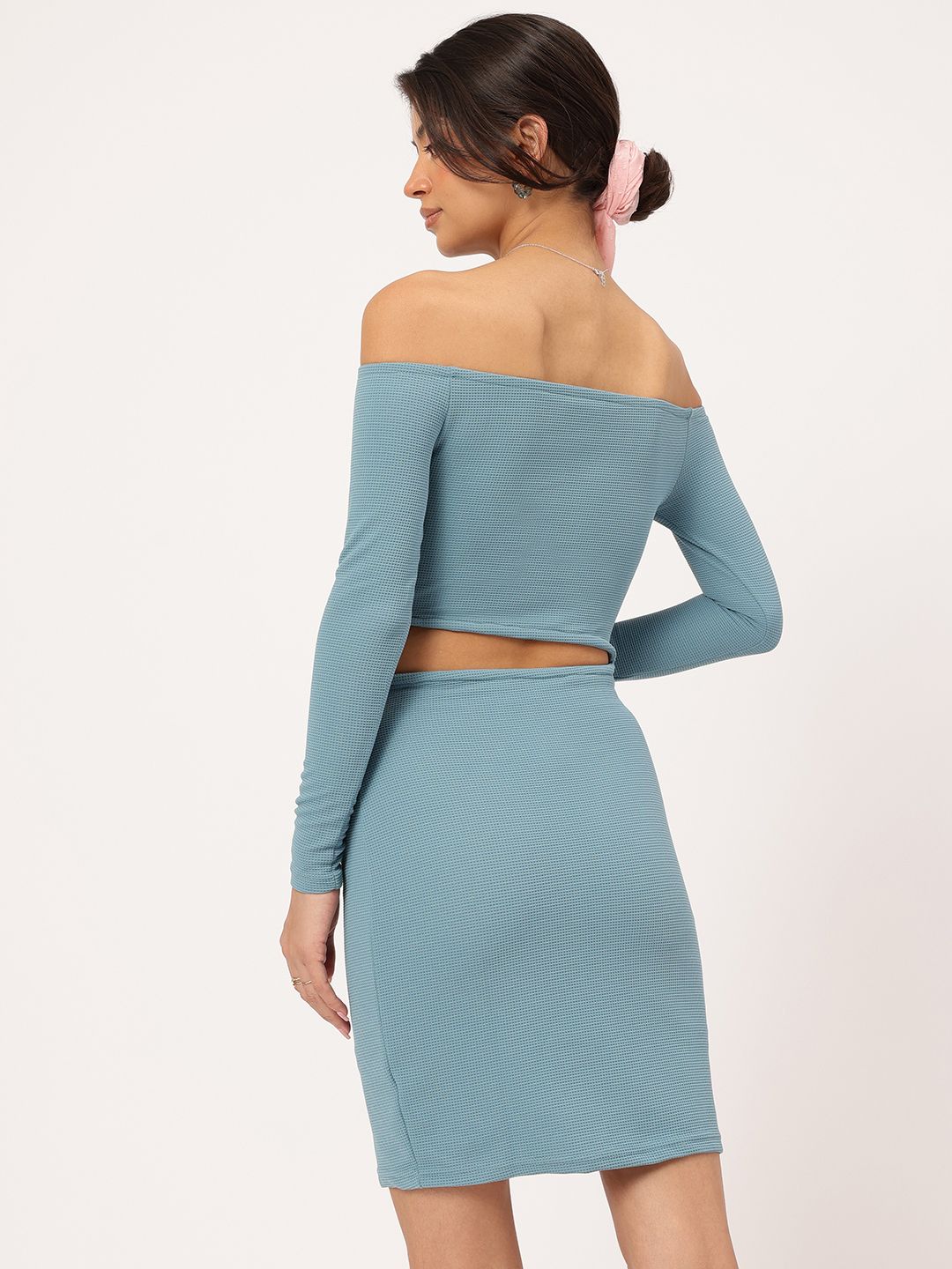 DressBerry Cutesy Cut-out Bodycon Mini Dress