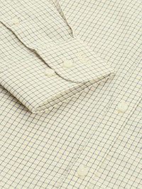 Park Avenue Men Slim Fit Grid Tattersall Checks Opaque Pure Cotton Formal Shirt