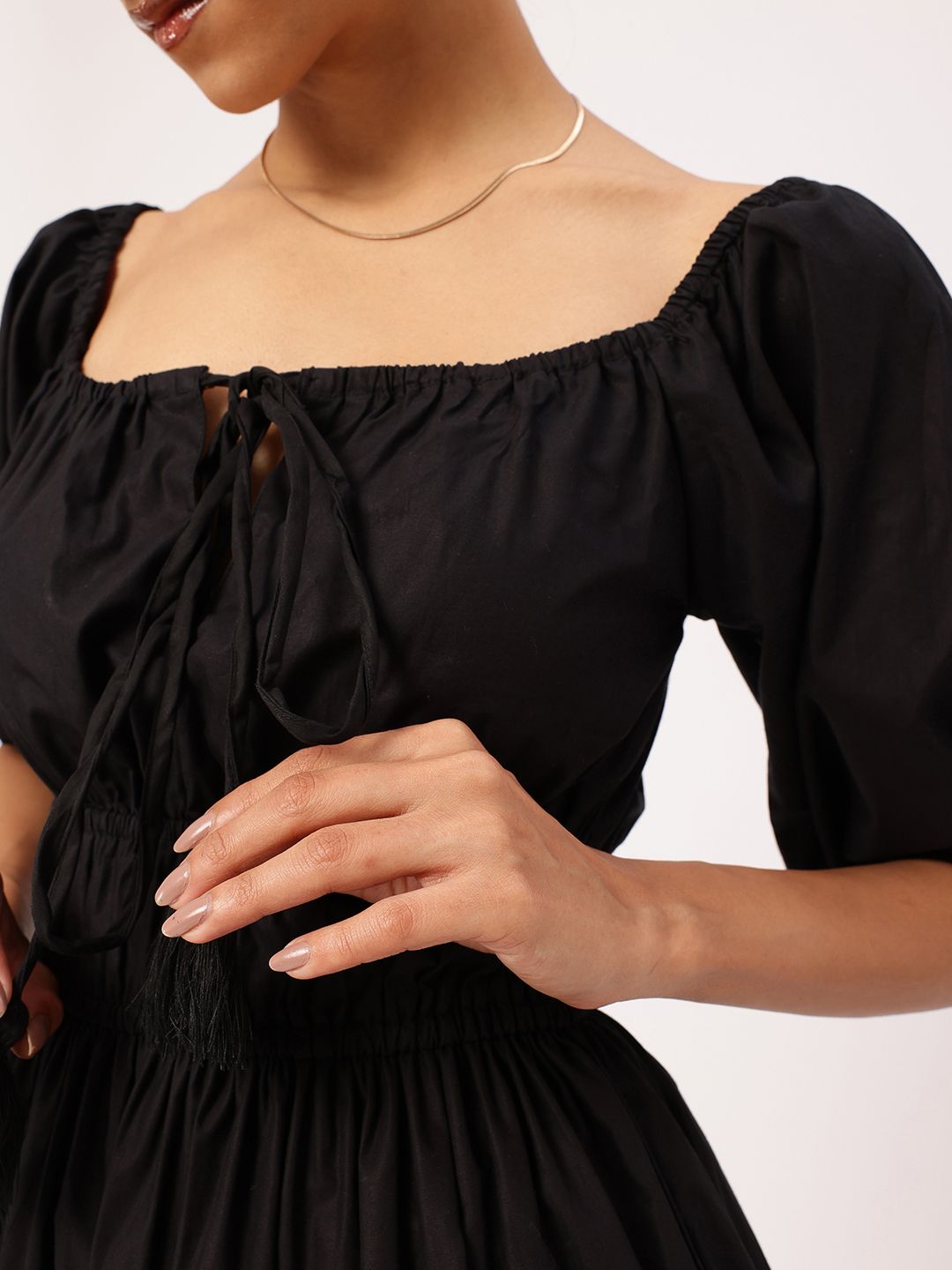 Cute & Classic Chic Cinched A-Line Dress