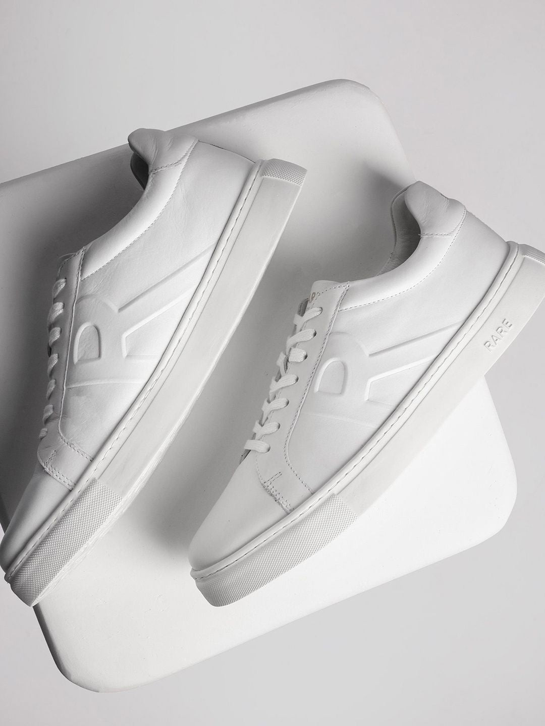 RARE RABBIT Men Odessa Textured Leather Sneakers