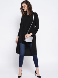 Berrylush Black High-Low Top