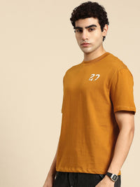 Being Human Graphic Printed Drop-Shoulder Sleeves Pure Cotton Easy Fit T-shirt