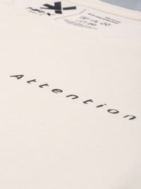 HRX by Hrithik Roshan Nowness Supernature Typography Printed Pure Cotton Yoga T-shirt