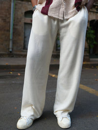 Powerlook Men Texture Baggy Fit Track Pants