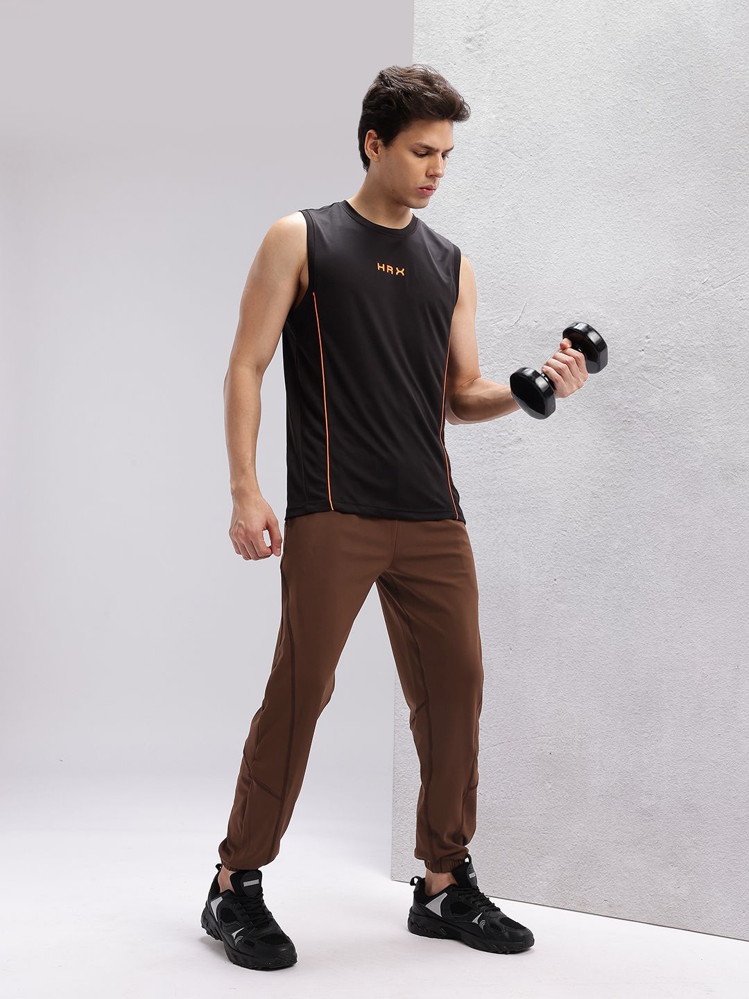 HRX by Hrithik Roshan Men Upturn Stitch Rapid-Dry Training Joggers