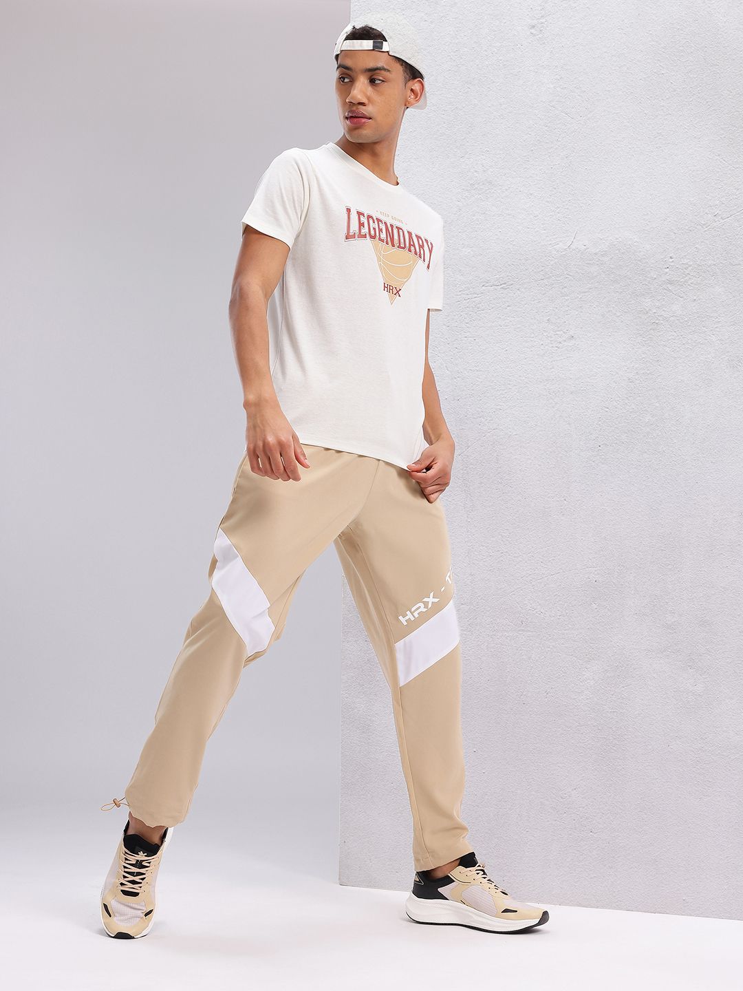 HRX by Hrithik Roshan Typography & Graphic Print Round-Neck Lifestyle T-shirt