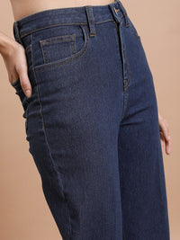 Basics By Tokyo Talkies Women Flared Light Fade Stretchable Jeans