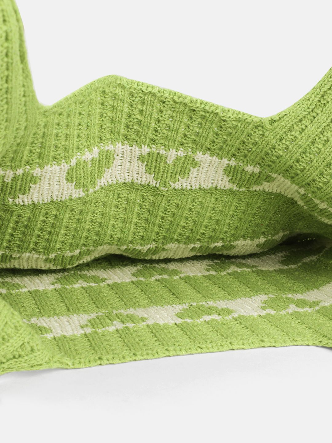 DressBerry Heart Crocheted Shopper Tote Bag