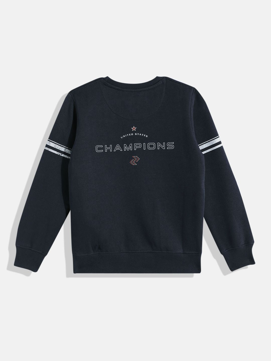 Monte Carlo Boys Typography Printed Sweatshirt